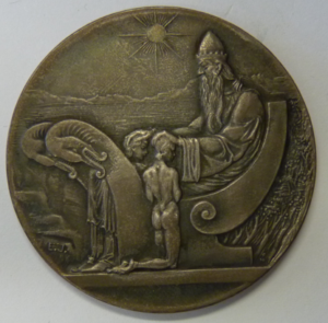 Medal 10 Kronur - 1.000-jarig Jubileum Althing 1930. Zilver RARE!!!