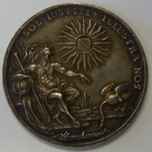 1e Eeuwfeest Universiteit van Utrecht 1736 Zilver