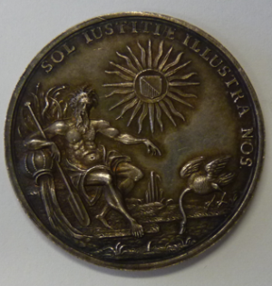 1e Eeuwfeest Universiteit van Utrecht 1736   Zilver