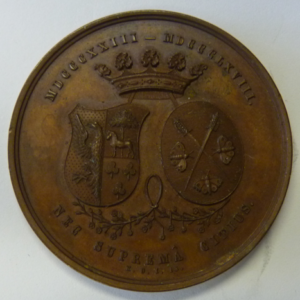 45-jarig huwelijk Wiardus W. Buma en Maria de With 1823-1868.