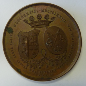 50-jarig huwelijk Wiardus W. Buma en Maria de With 1823-1873