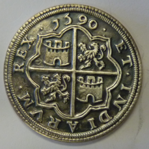 Replica 8 Reales Spanje 1590 van 1973