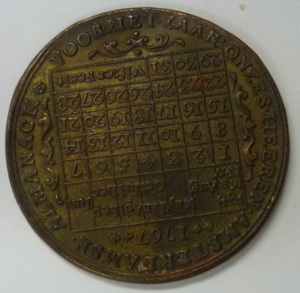 Amsterdamse kalenderpenning 1767