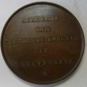Prijspenning Academie van Beeldende Kunsten te 's-Gravenhage 1887