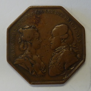 Medal Brabant, Albert Casimir en Maria Chr. Saxony-Albertina Austria 1786