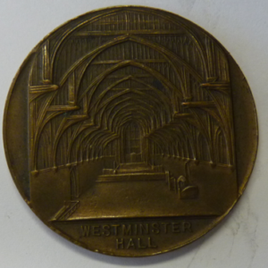 Medal bezoek van American Bar Association aan London 1924