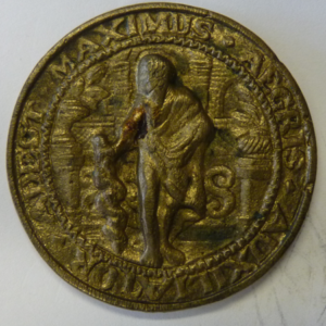 Toegangspenning Kruidentuin Collegium Medicum, Amsterdam 1813