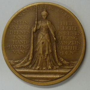 Penning tegen Novemberrevolutie door Pieter Jelle Troelstra 1918