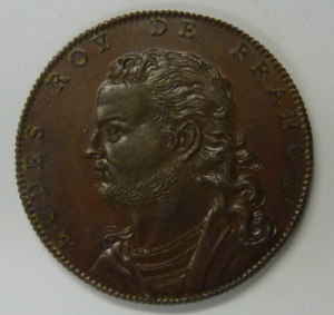Medal Eudes, Roy de France, 1829