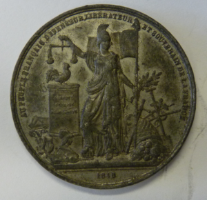 Medal Februaridagen van 1848, Oprichting 2e Republiek France