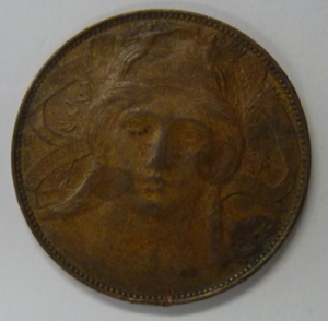 Festival token Exposition Internationale Milano, Italy 1906