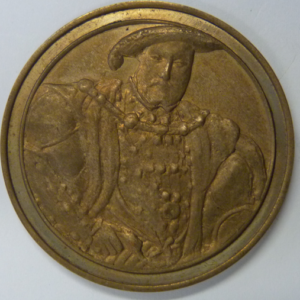 Medal with portrait of Henry VIII, England z.j. (1976)
