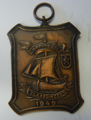 Medaille Haringrit Vlaardingen 1949