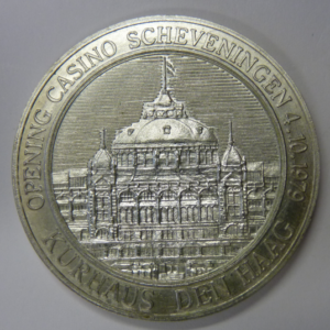 Opening Casino in het Kurhaus te Scheveningen op 4-10-1979. Silver/schaars!!