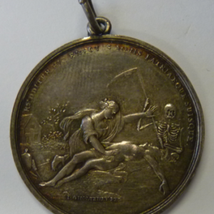 Medaille van Maatschappij tot Redding van Drenkelingen sinds 1767 Zilver