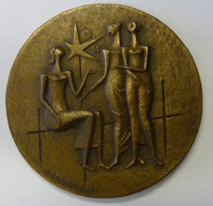Medal Ministere de L'Instruction Publique, Belgium 1958