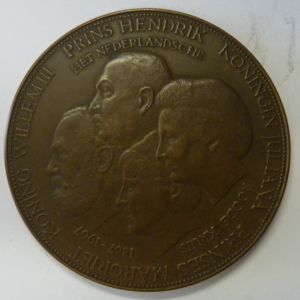 Penning 100 jaar Nederlandsche Rode Kruis 1867-1967