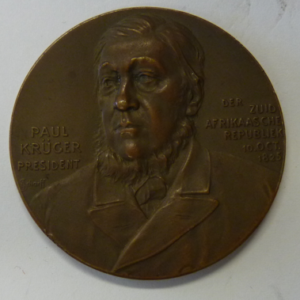 Medal Paul Kruger, President Zuid Afrikaansche Republiek 1825