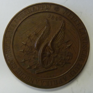 Medal Opening van de Pretoria-Delago Bay spoorweg 1895