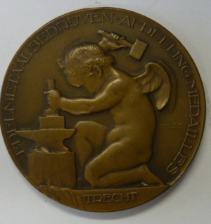 Medal Edelmetaal Bedrijven, afdeling medailles