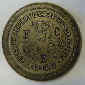 Medaille van F.E.C. te Akkrum 1919