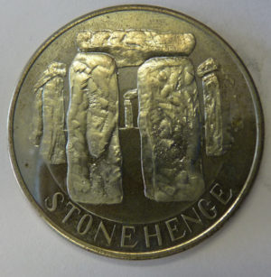 Souvenirsmedal Stonehenge England
