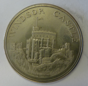 Medal voor Windsor Castle in 1979