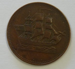 1/2 Penny token, Canada, Prince Edward Island, 1790 - 1871 RARE!!