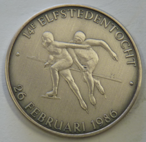 14e Schaats-elfstedentocht 26 februari 1986 Zilver