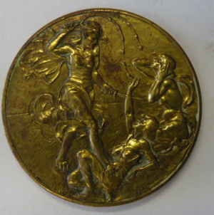 Penning Algemeen Steun-Comite Amsterdam 1914