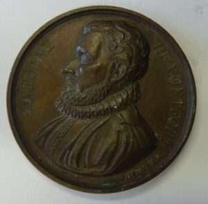 Herdenkingsmedal Antoine de Montfort, France 1810