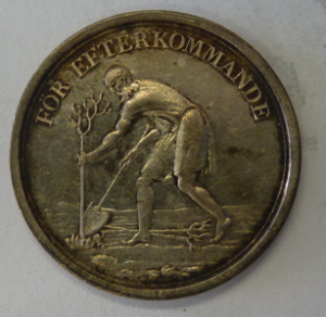 Medal van de Koninklijke Academie van Wetenschappen 1815 Zilver