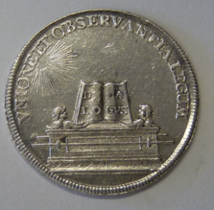 Medal Carl Albert als Keizer Karel VII, 1742-1745. Zilver
