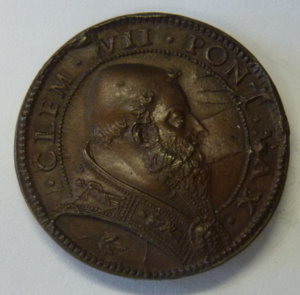 Medal Clement VII, Pont Max. RARE!!!