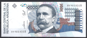 10.000 Australes 1991  P 334-b  UNC
