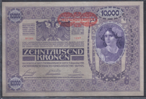 10.000 Kronen 1918  P 65  UNC